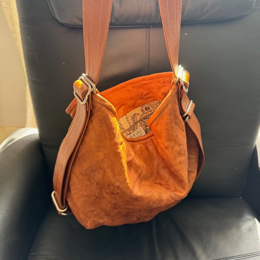 Rough and Tumble Limited Boho E&W Rodeo Saddle Brown Leather Custom Lining